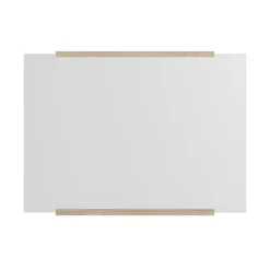 MOEBE Rectangular wall mirror 50x70 cm, Oak Brown Hot