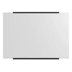 MOEBE Rectangular wall mirror 70x100 cm, Black