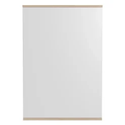 MOEBE Rectangular wall mirror 70x100 cm, Oak Brown Clearance