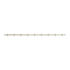 Relief hook rack large 123 cm, Beige New