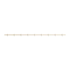 Relief hook rack large 123 cm, Ash Beige Outlet