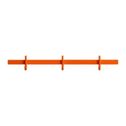 Relief hook rack small 41 cm, Orange Best