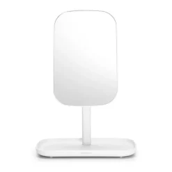 Brabantia ReNew mirror with storage tray, White Hot