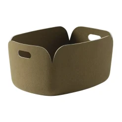 Muuto Restore storage basket, Brown Green GreenBrown Sale