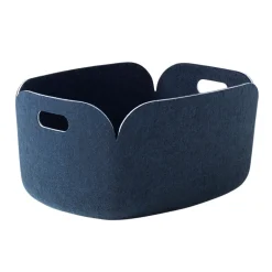 Muuto Restore storage basket, Midnight Blue Clearance