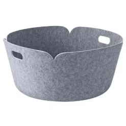 Muuto Restore storage basket round, Grey Best