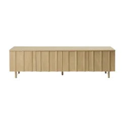 Normann Copenhagen Rib sideboard low, Oak Beige Sale