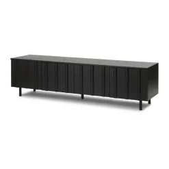 Normann Copenhagen Rib sideboard low, Soft Black Online