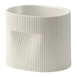 Muuto Ridge flower pot 15 cm, Off- White Outlet