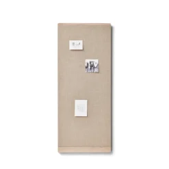 Form & Refine Rim notice board 60x145 cm, White oak Beige