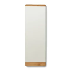 Form & Refine Rim wall mirror 35x110 cm, Oak Brown Outlet