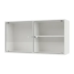 Montana Ripple I display cabinet 69.6x35.4x20 cm, White