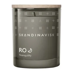 Skandinavisk Ro scented candle with lid, 65 g Beige