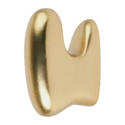 Broste Copenhagen Roberta hook 10x7 cm, Brass finish Gold-coloured Hot