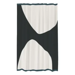 Mette Ditmer Rock shower curtain 150x200 cm, Black BlackWhite Outlet