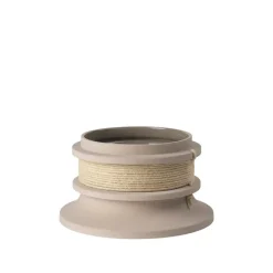 Kristina Dam Studio Rope bowl Ø30 cm, Stoneware Beige Clearance