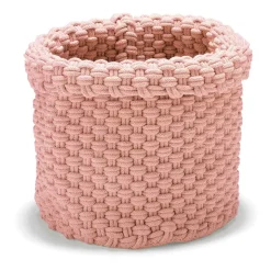 Etol Design Rope storage box large, Dusty Pink Sale