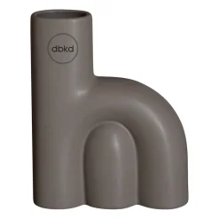 DBKD Rope vase small, Dust BeigeGrey Best