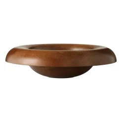 Audo Copenhagen Round bowl Ø42 cm, Beechwood Brown Clearance