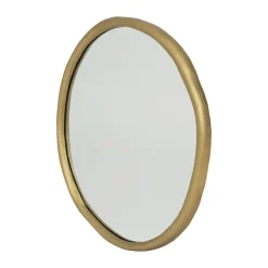 URBAN NATURE CULTURE Rox mirror Ø60 cm, Gold Gold-coloured Best