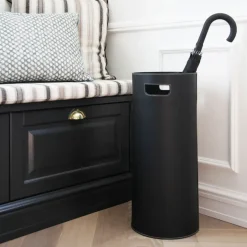 Ørskov umberella stand, with white stitching Black