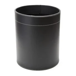 Ørskov waste basket leather, Black Clearance