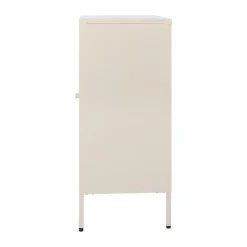Bloomingville Salvo cabinet 80x40x90 cm, Nature, metal Beige New