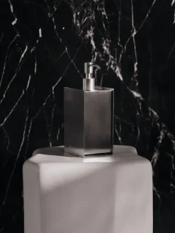 Ferm Living Sama soap pump, Brushed stainless steel Silver-coloured Best