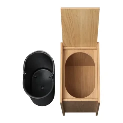 Ferm Living Sama waste bin, Oak, 35 L Beige Hot