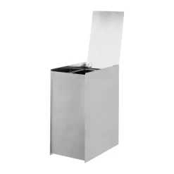 Ferm Living Same bin, Brushed stainless steel Silver-coloured New