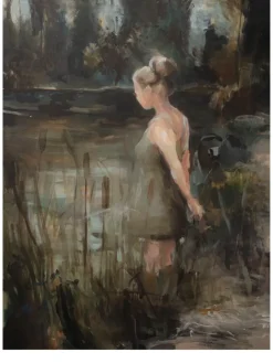Anna Bülow Sanctuary poster, 50x70 cm Brown Hot
