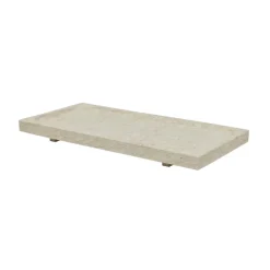 OYOY Savi marble tray 14x30 cm, Beige New