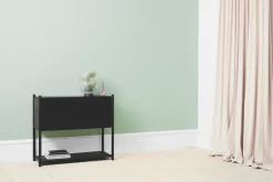 Gejst Sceene bookcase C, oiled oak Black Hot