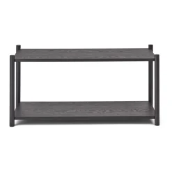 Gejst Sceene bookcase F, oiled oak Black Hot