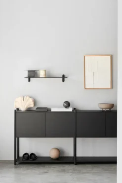 Gejst Sceene bookcase H, oiled oak Black