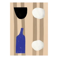 Paper Collective SDO 01, 30x40 cm BeigeBlueBlackWhite