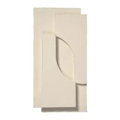 Kristina Dam Studio Serif Relief wall decoration S, Off White Best
