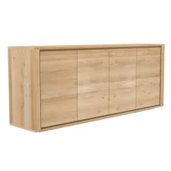 Ethnicraft Shadow sideboard, Oak 203x84x45 cm Beige New