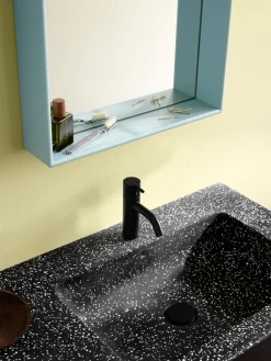 Montana Shelfie colour frame mirror 46.8x69.6 cm, Flint Blue New
