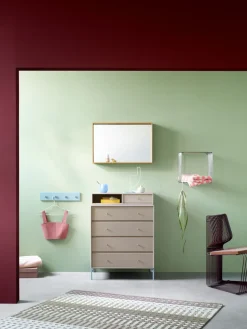 Montana Shelfie colour frame mirror 46.8x69.6 cm, Cumin Yellow Clearance