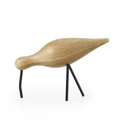 Normann Copenhagen Shorebird oak-black, large BrownBlack