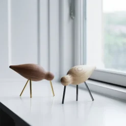Normann Copenhagen Shorebird walnut-brass, medium Brown Best