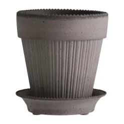 Bergs Potter Simona flower pot 16 cm, Grey Best