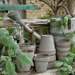 Bergs Potter Simona flower pot 16 cm, Grey Best