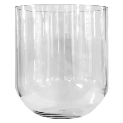 DBKD Simple glass vase large, Clear Transparent Hot
