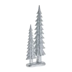 Lene Bjerre Sissia decoration Christmas tree 33 cm, Silver Silver-coloured