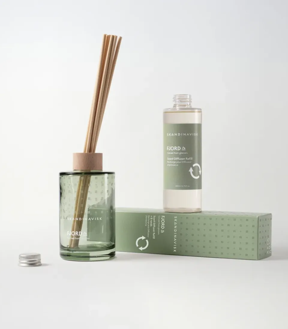 Skandinavisk refill to fragrance sticks 200 ml, Fjord Green Online