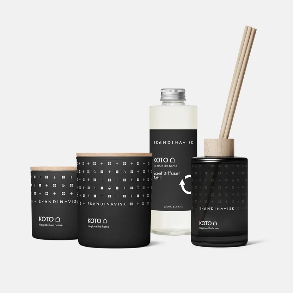 Skandinavisk refill to fragrance sticks 200 ml, Koto Black Outlet