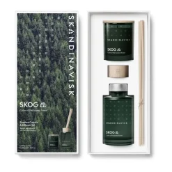 Skandinavisk SKOG scented candle & reed diffuser, 65 g + 100 ml Green Sale