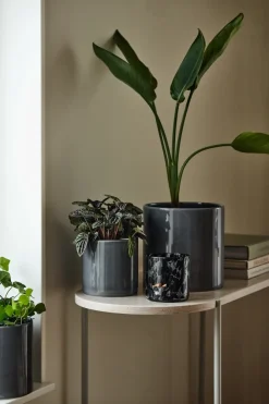 Scandi Living Sleek pot Ø12 cm, Charcoal Grey New